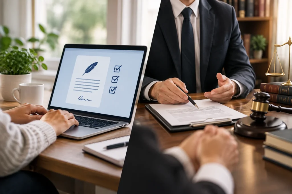 Online Will or Lawyer Consultation